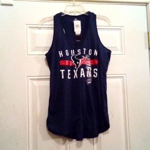 Houston Texans Racerback Tank Top Size L
